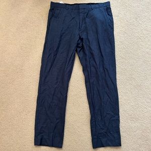 Hugo Boss Blue Dress Pants Size 34R